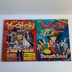 Yu-Gi-Oh Trainer Guide Books